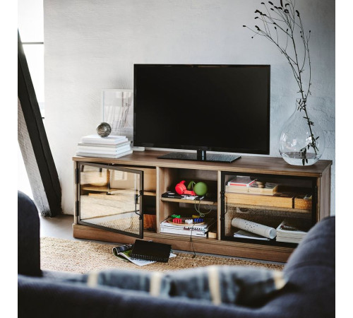 Szafka pod TV, szarobrązowy LANESUND 504.665.53