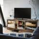 Szafka pod TV, szarobrązowy LANESUND 504.665.53