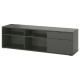 Szafka pod TV, ciemnoszary VIHALS 505.428.68