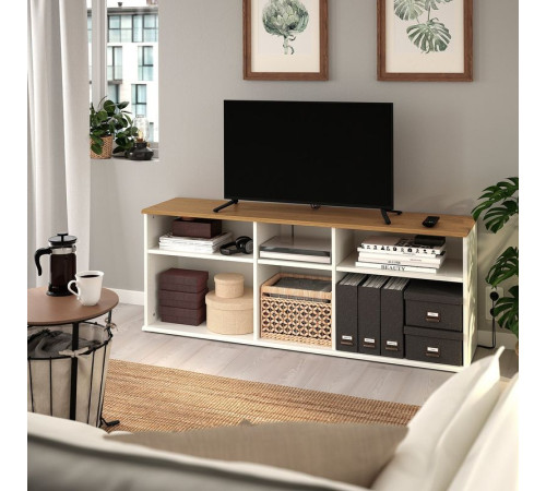 Szafka pod TV, biały SKRUVBY 805.035.49