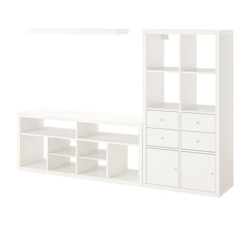 Szafka pod TV, biały KALLAX / LACK 095.521.72