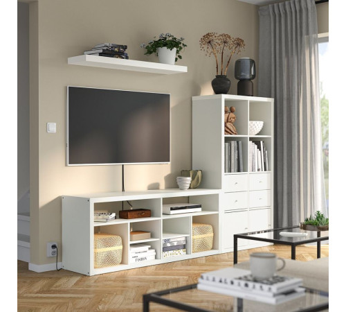 Szafka pod TV, biały KALLAX / LACK 095.521.72