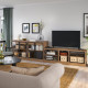 Szafka pod TV, szarobrązowy LANESUND 295.147.30