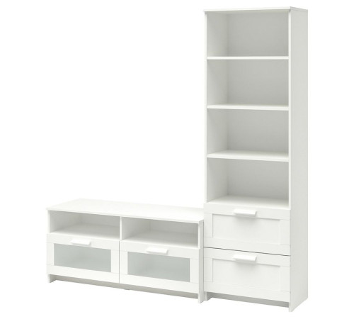 Szafka pod TV, biały BRIMNES 391.843.43