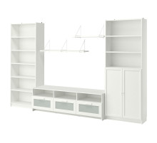 Szafka pod TV, biały BILLY / BRIMNES 693.986.20