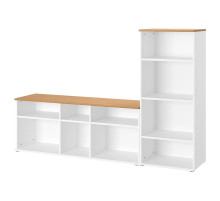 Szafka pod TV, biały SKRUVBY 694.946.07