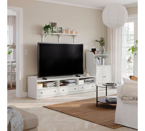 TV/kombinacja regałowa, biały HAUGA 696.034.04