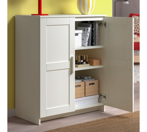 Szafka pod TV, biały BRIMNES / BURHULT 793.986.72