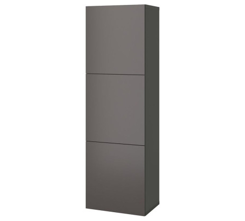 Szafka z drzwiczkami, ciemnoszary/Lappviken ciemnoszary BESTÅ 095.357.95