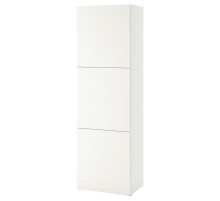 Szafka z drzwiczkami, biały Lappviken/biały BESTÅ 394.296.99