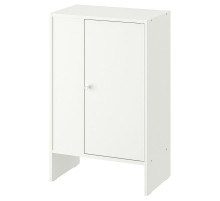 Szafka z drzwiami, biały BAGGEBO 604.812.04