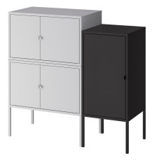 Kombinacja szafek, szary/antracyt LIXHULT 093.883.65
