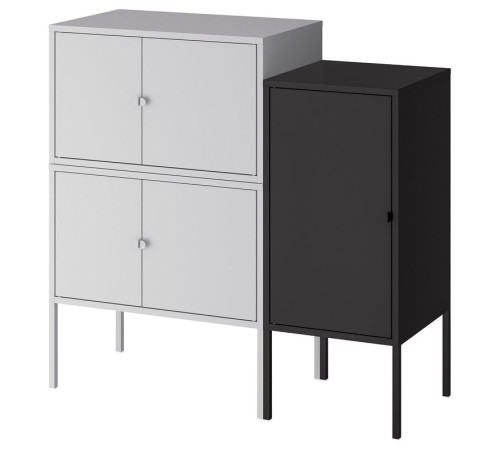 Kombinacja szafek, szary/antracyt LIXHULT 093.883.65