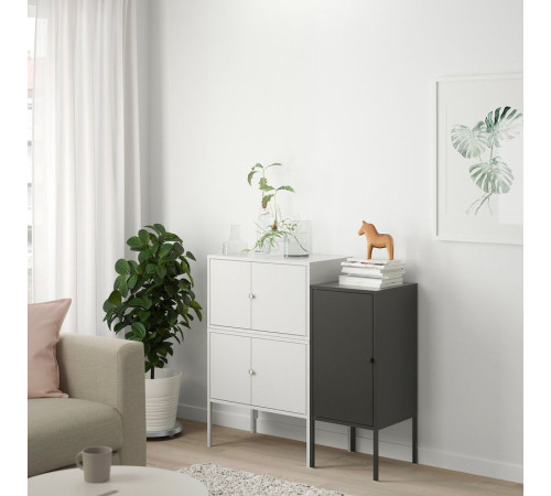 Kombinacja szafek, szary/antracyt LIXHULT 093.883.65