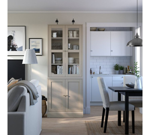 Witryna, szarobeżowy HAVSTA 405.292.59