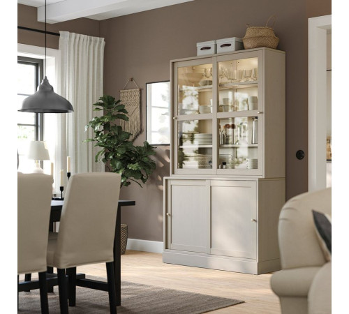 Witryna, szarobeżowy HAVSTA 905.292.52