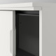 Комбинация с раздвижными дверями, белый GALANT 092.856.16