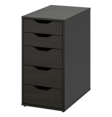 Komoda, czarnybrąz ALEX 604.735.48