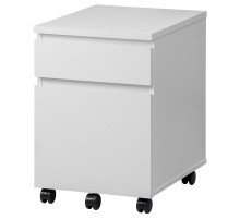 Комод на колесиках, белый MALM 903.406.51