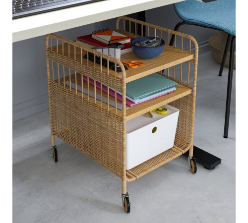 Szafka na kółkach, rattan FRYKSÅS 905.741.74