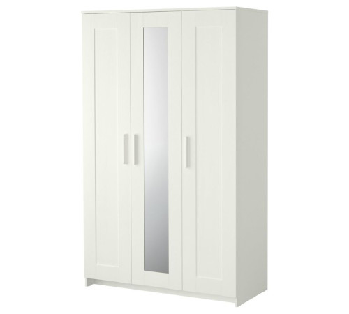 Szafa/3 drzwi, biały BRIMNES 404.079.22