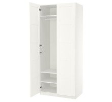 Szafa, biały/biały PAX / BERGSBO 495.006.28