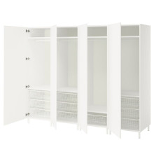 Kombinacja szafy, biały/Fonnes biały PLATSA 095.866.95