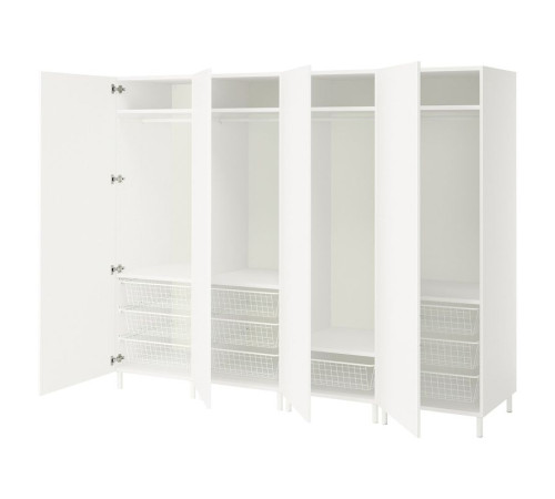 Kombinacja szafy, biały/Fonnes biały PLATSA 095.866.95
