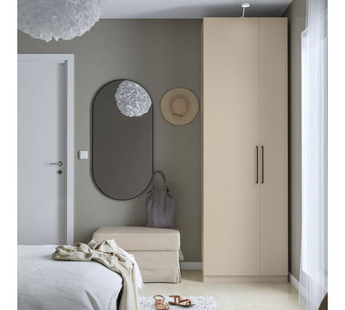 Kombinacja szafy, szarobeżowy/szarobeżowy PAX / FORSAND 996.262.44