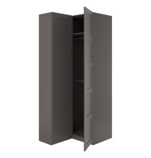 Szafa narożna, ciemnoszary/ciemnoszary PAX / BERGSBO 496.024.91