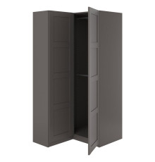 Szafa narożna, ciemnoszary/ciemnoszary PAX / BERGSBO 696.024.90