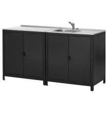 Кухонная мойка/гардеробная, нержавеющая сталь GRILLSKÄR 194.965.43