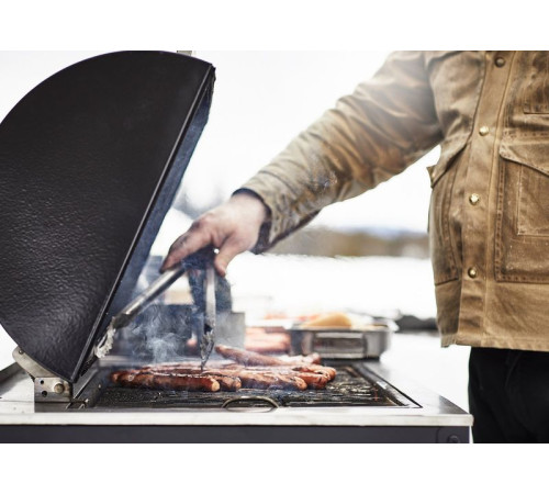Grill węglowy, czarny/stal nierdz na zewnątrz GRILLSKÄR 304.714.47