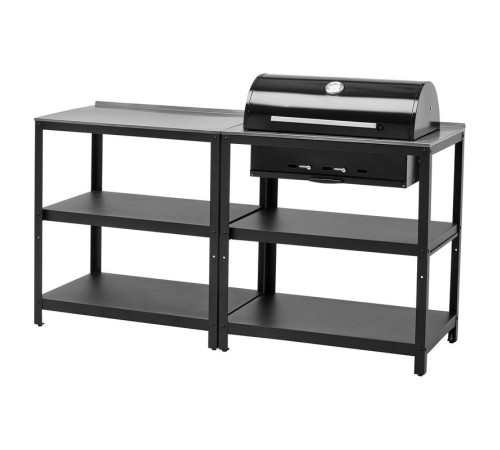 Kuchnia z grillem na węgiel drz ogr, stal nierdz GRILLSKÄR 393.849.88