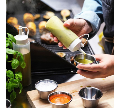 Флакон для дозирования, белый/прозрачный GRILLTIDER 506.056.29