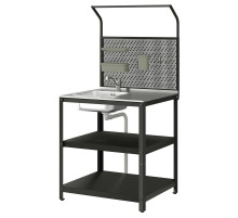 Zlew z panelem tylnym, stal nierdz/na zewnątrz GRILLSKÄR 494.952.45