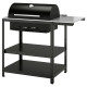 Grill na węgiel drzew stolik, stal nierdz/na zewnątrz GRILLSKÄR 294.952.13