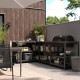 Zlew kuchenny/grill węglowy ogr, stal nierdz GRILLSKÄR 994.964.45