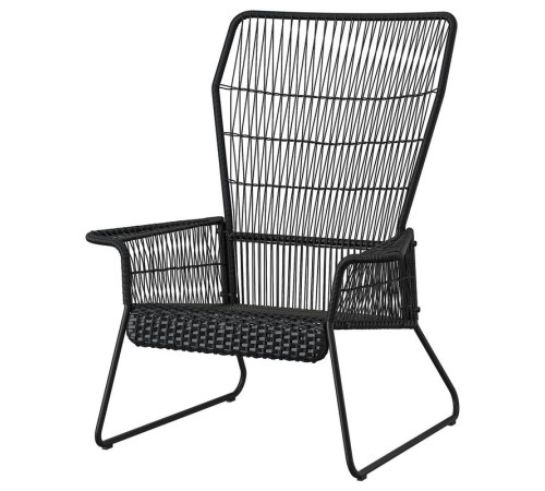 Fotel ogrodowy, antracyt TALLSKÄR 605.751.46
