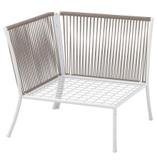 Угловой участок, сад, бело-бежевый SEGERÖN 705.108.09