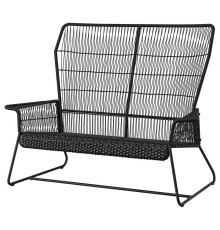 Sofa 2-osobowa, na zewnątrz, antracyt TALLSKÄR 405.751.52
