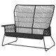 Sofa 2-osobowa, na zewnątrz, antracyt TALLSKÄR 405.751.52