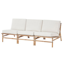 3-osobowa sofa modułowa, zewn, brązowy/Frösön/Duvholmen beżowy TVARÖ 495.800.31