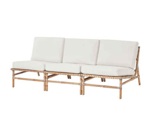 3-osobowa sofa modułowa, zewn, brązowy/Frösön/Duvholmen beżowy TVARÖ 495.800.31