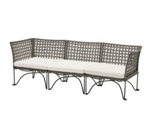 3-osobowa sofa modułowa, zewn, ciemnoszary/Kuddarna jasny szarobeżowy JUTHOLMEN 895.782.34