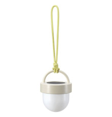 Lampa wisząca na energię słon. LED, na baterię słoneczną na zewnątrz/beżowy SOLVINDEN 406.146.53
