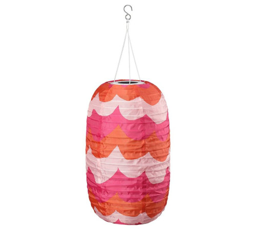 Lampa wisząca, fala na baterię słoneczną/różne kolory SOLVINDEN 606.146.71