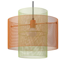Lampa sufitowa, siatka pomarańczowy/jasnozielony SOLVINDEN 006.174.13