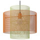 Lampa sufitowa, siatka pomarańczowy/jasnozielony SOLVINDEN 006.174.13