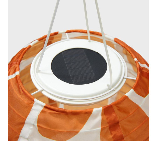 Lampa wisząca, kropki/na baterię słoneczną pomarańczowy SOLVINDEN 306.147.38